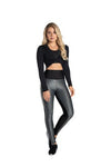  Bluse - Cropped longsleeve Top Karen - Vestem & Nova Cabana Activewear 