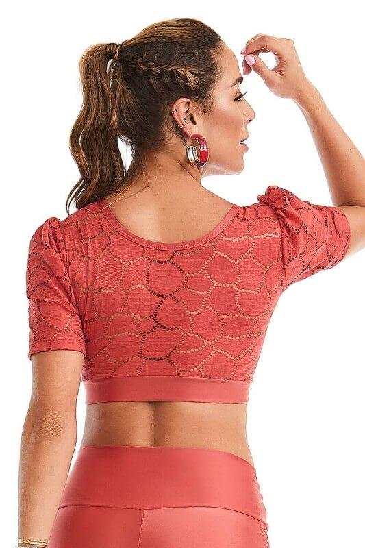  Cropped - Cropped Atletika Lace - Cajubrasil & Nova Cabana Activewear 