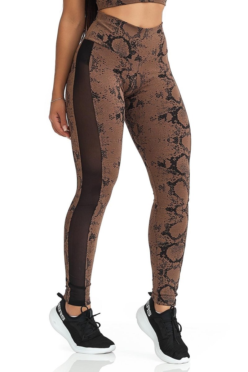  Leggings - Leggings Snake - Cajubrasil & Nova Cabana Activewear 