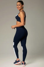  Leggings - Leggings Navy Blue - Massam Fitness & Nova Cabana Activewear 