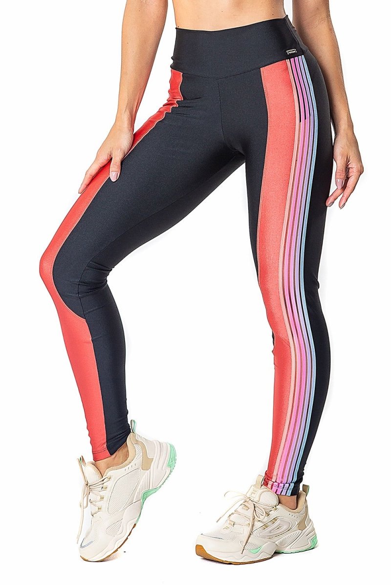  Leggings - Leggings Rainbow - Cajubrasil & Nova Cabana Activewear 
