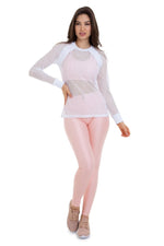  Bluse - Long Sleeve Blouse Shape - Cajubrasil & Nova Cabana Activewear 