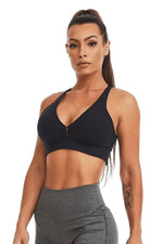  Sport-BH - Top Double Waistband with removable Pads - Massam Fitness & Nova Cabana Activewear 