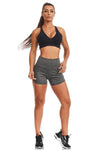 Sport-BH Top Double Waistband with removable Pads - Massam Fitness