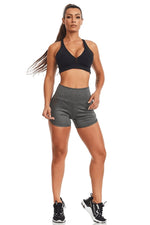 Sport-BH Top Double Waistband with removable Pads - Massam Fitness