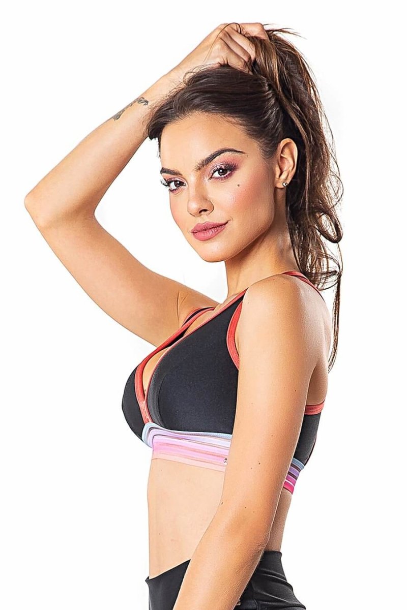  Sport-BH - Top Rainbow - Cajubrasil & Nova Cabana Activewear 